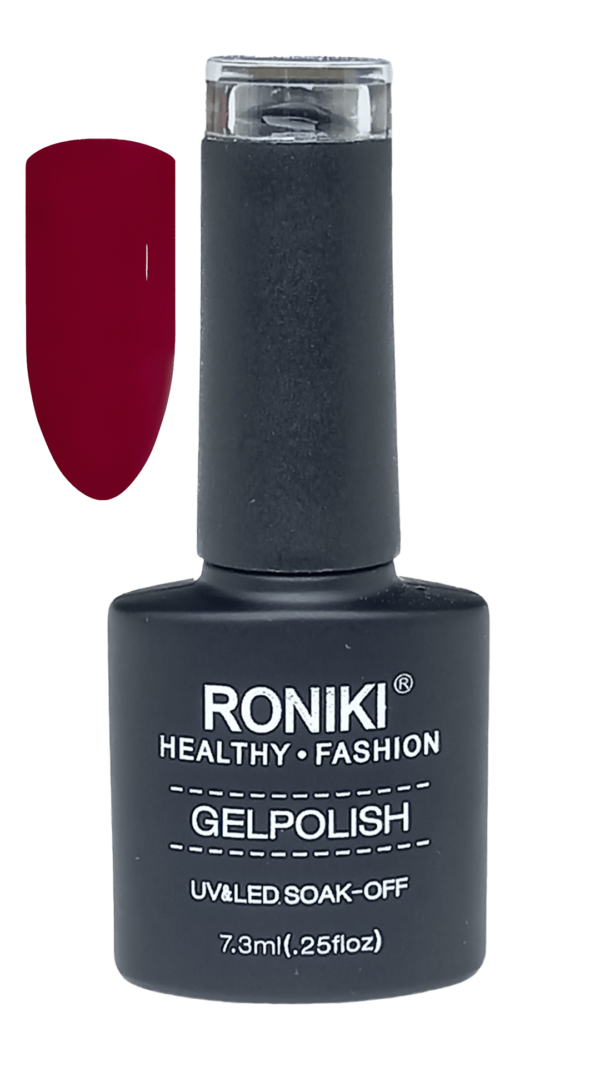 Roniki Gellak Classic Red, Mørkerød neglelak