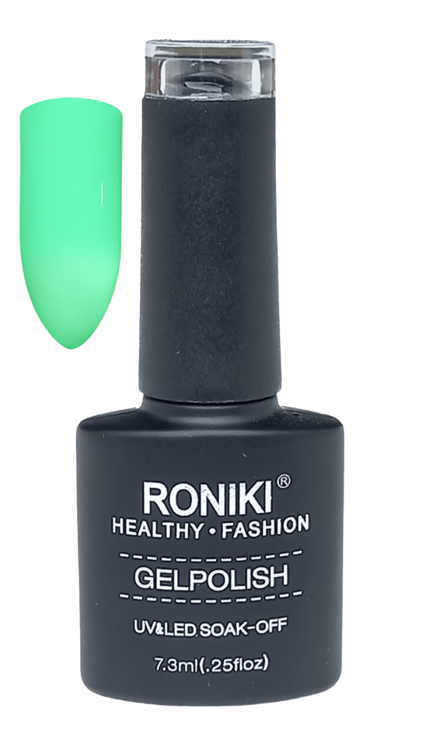 Roniki Gellak Ice Green, Grøn neglelak
