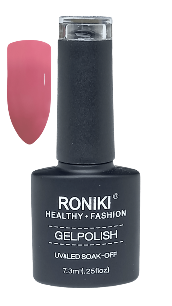 Roniki Gellak Pearl pink, mørk rosa neglelak