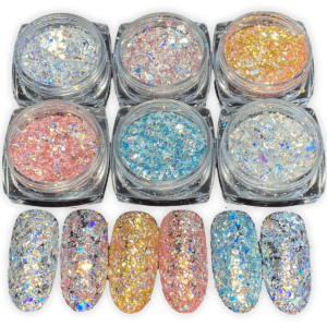 Negledekoration glitter