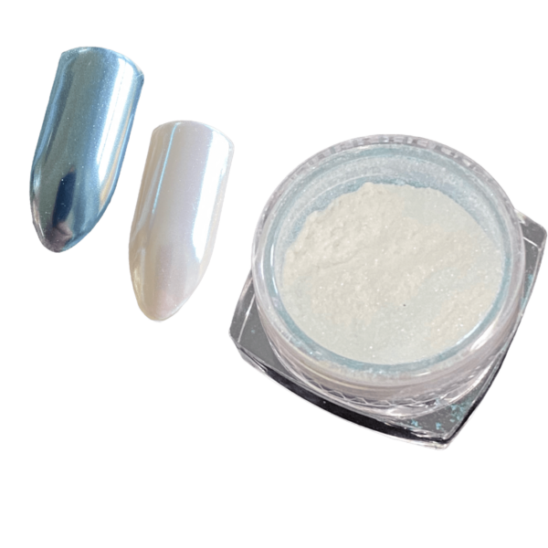 Hvid chrome powder
